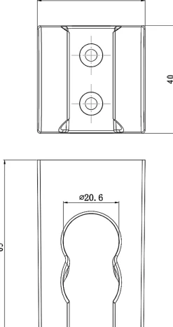 GoodHome Support mural pour douchette chrome Cavally* Pommeau De Douche, Flexible Et Barre De Douche