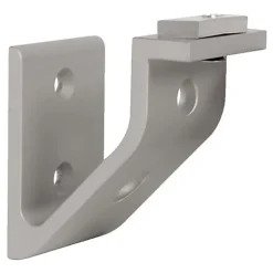 Duval Support profilé pour main courante en aluminium anodisé argent - - 61-0102-2000