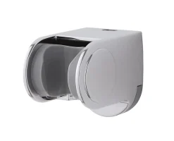 Support universel de douchette chrome fixation murale* Pommeau De Douche, Flexible Et Barre De Douche