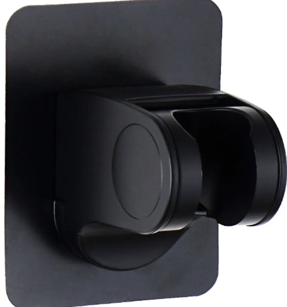 MTK Support universel pour douchette adhésif en ABS noir
