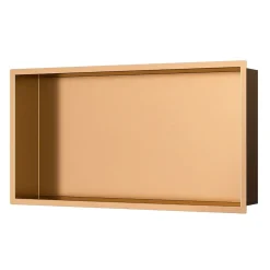 Swiss Aqua Technologies Aurum Niche de Douche à encastrer, Acier Inoxydable 304, 60x30x10cm, Cuivre brossé PVD (SATAURN6030BRG)* Etagère Salle De Bains