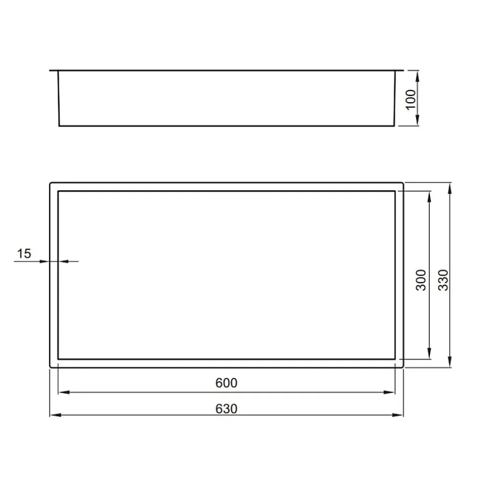 Swiss Aqua Technologies Aurum Niche de Douche à encastrer, Acier Inoxydable 304, 60x30x10cm, Cuivre brossé PVD (SATAURN6030BRG)* Etagère Salle De Bains