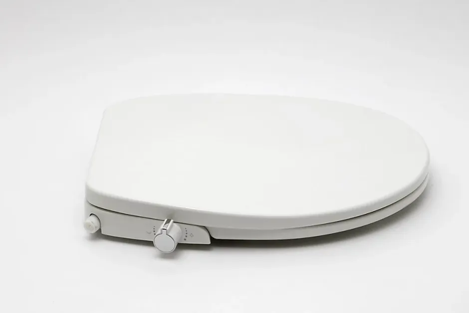 Swiss Aqua Technologies Abattant WC japonais siège de toilette Softclose sans électricité avec bidet intégré, blanc SATBEASY2233