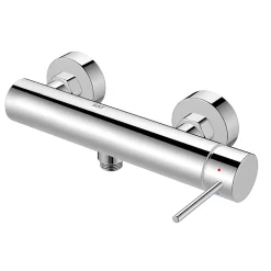 Swiss Aqua Technologies Aurum mitigeur de douche mural 150 mm à levier sans set de douche, chrome brillant (SATBAUR268CR)* Robinet De Douche