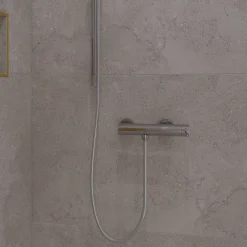 Swiss Aqua Technologies Aurum mitigeur de douche mural 150 mm à levier sans set de douche, chrome brillant (SATBAUR268CR)* Robinet De Douche