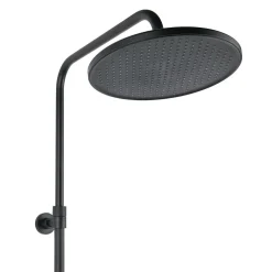 Swiss Aqua Technologies Aurum colonne de douche avec mitigeur thermostatique + douchette 3 jets + douche de tête, noir mat* Colonne De Douche Hydromassante