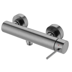 Swiss Aqua Technologies Aurum mitigeur de douche mural 150 mm à levier sans set de douche, métal brossé (SATBAUR268BGM)* Robinet De Douche