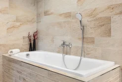 Swiss Aqua Technologies By Kaldewei Vivien 170 x 75 cm Baignoire droite en acier émaillé, sans pieds, blanc (SATVIVI17075)* Baignoire Droite