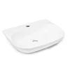 Swiss Aqua Technologies Brevis Lavabo suspendu avec trou pour robinetterie, 50x38,5x12cm (SATBRE5038R)* Lavabo