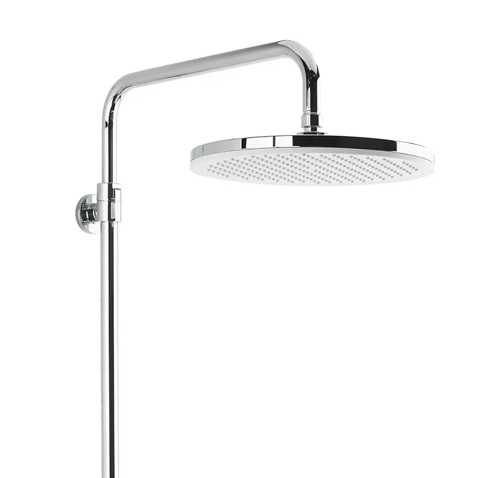 Swiss Aqua Technologies Colonne de douche avec mitigeur thermostatique et tête de douche XXL 255mm, Chrome (SATSSTPBCH)