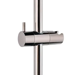 Swiss Aqua Technologies Colonne de douche, douchette stick Mitigeur thermostatique Barre réglable en hauteur, Gun métal SATDASSTK* Colonne De Douche Hydromassante