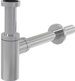 Swiss Aqua Technologies Ensemble lave-mains suspendu avec trou pour robinetterie 40.5x20.5 + Siphon (SATBRE4020SL-SET2)