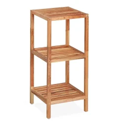 Swiss Aqua Technologies Etagère sur pied Naturel Home 36x79x36 cm, bois (HOMEREG3)* Etagère Salle De Bains