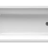 Swiss Aqua Technologies Fusion 170 x 70 cm Baignoire droite en acrylique, sans pieds, blanc (SIKOVR170)* Baignoire Droite