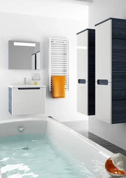 Swiss Aqua Technologies Fusion 170 x 70 cm Baignoire droite en acrylique, sans pieds, blanc (SIKOVR170)* Baignoire Droite