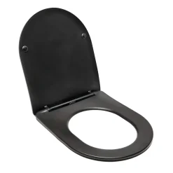 Swiss Aqua Technologies Infinitio Abattant frein de chute, Noir mat (SATINFPBKM)* Abattant Wc