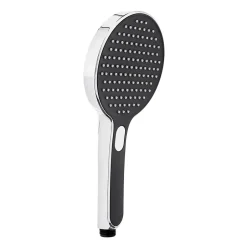 Swiss Aqua Technologies Pomme de douche SAT noir/chrome (SATBSRS33C)* Pommeau De Douche, Flexible Et Barre De Douche