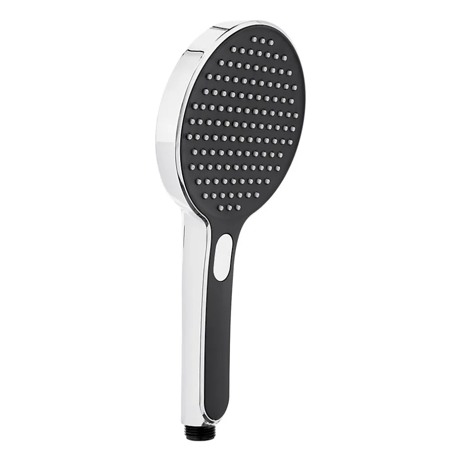 Swiss Aqua Technologies Pomme de douche SAT noir/chrome (SATBSRS33C)* Pommeau De Douche, Flexible Et Barre De Douche