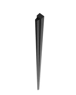 Grohe Swiss Aqua Technologies Profilé pour paroi de douche 198 cm, Noir, Walk-in Xmotion (SIKOWIXMNIKAPC)