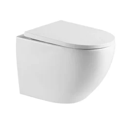Swiss Aqua Technologies Pack WC Bâti-support Autoportant + WC sans bride SAT + Abattant SoftClose