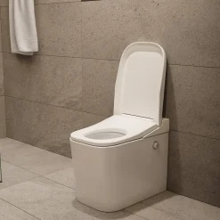 Swiss Aqua Technologies Ultimax WC hybride avec réservoir intégré et abattant frein de chute (SATOFSHFS3)
