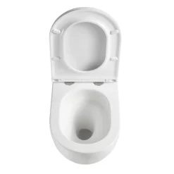 Swiss Aqua Technologies WC suspendu sans bride Tornado Quiet et fixations invisibles, abattant frein de chute (SAT67010RTORP)