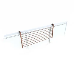 Foxydry Système extérieur pliable corten 102x63x8 cm Duo