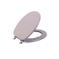 Kiamami Valentina Tablette De Couvercle De Wc Universelle En Mdf Violet Pastel Mat* Abattant Wc