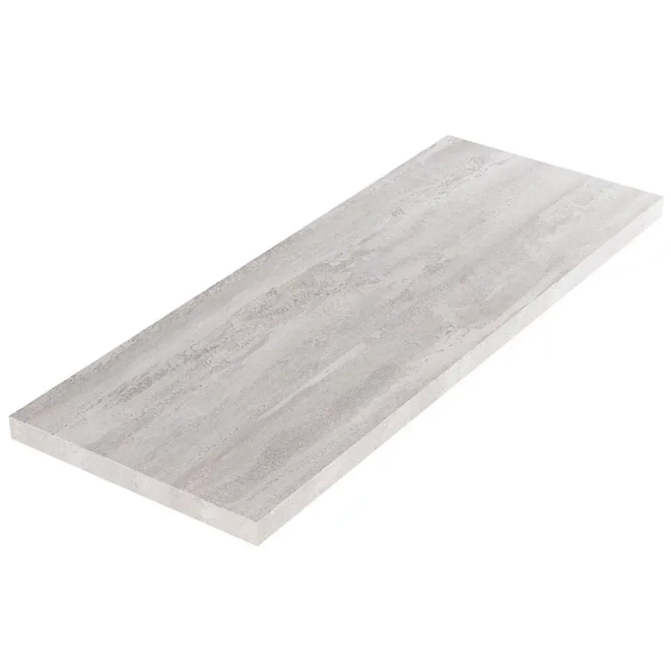 Kiamami Valentina Tablette De Lavabo En Bois 120Cm En Béton* Plan De Travail Salle De Bains
