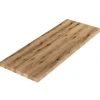 Kiamami Valentina Tablette De Lavabo Murale De 120 Cm En Chêne Naturel