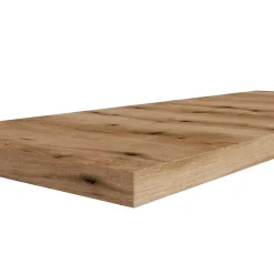 Kiamami Valentina Tablette De Lavabo Murale De 120 Cm En Chêne Naturel