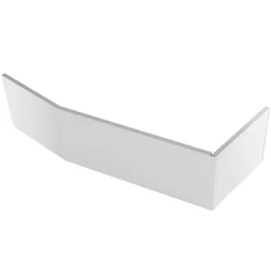 Jacob Delafon Tablier bain douche Bastille installation en angle blanc mat