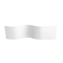 Valentin Tablier de baignoire frontal blanc 180 x 90 cm pour baignoire Folk,
