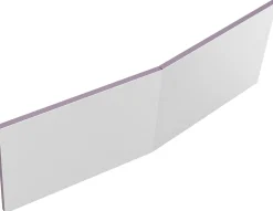 Jacob Delafon Tablier de baignoire frontal blanc brillant* Tablier Et Habillage De Baignoire