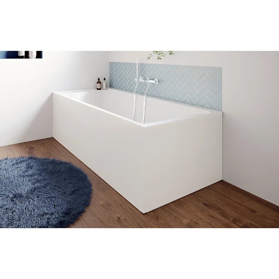 Balneo Tablier de baignoire frontal blanc Panel 140 cm