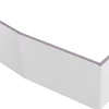Jacob Delafon Tablier de baignoire frontal et latéral 170 cm blanc brillant