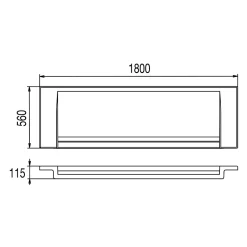 Valentin Tablier de baignoire frontal blanc pour baignoire droite L.180 x l.80 cm,* Tablier Et Habillage De Baignoire