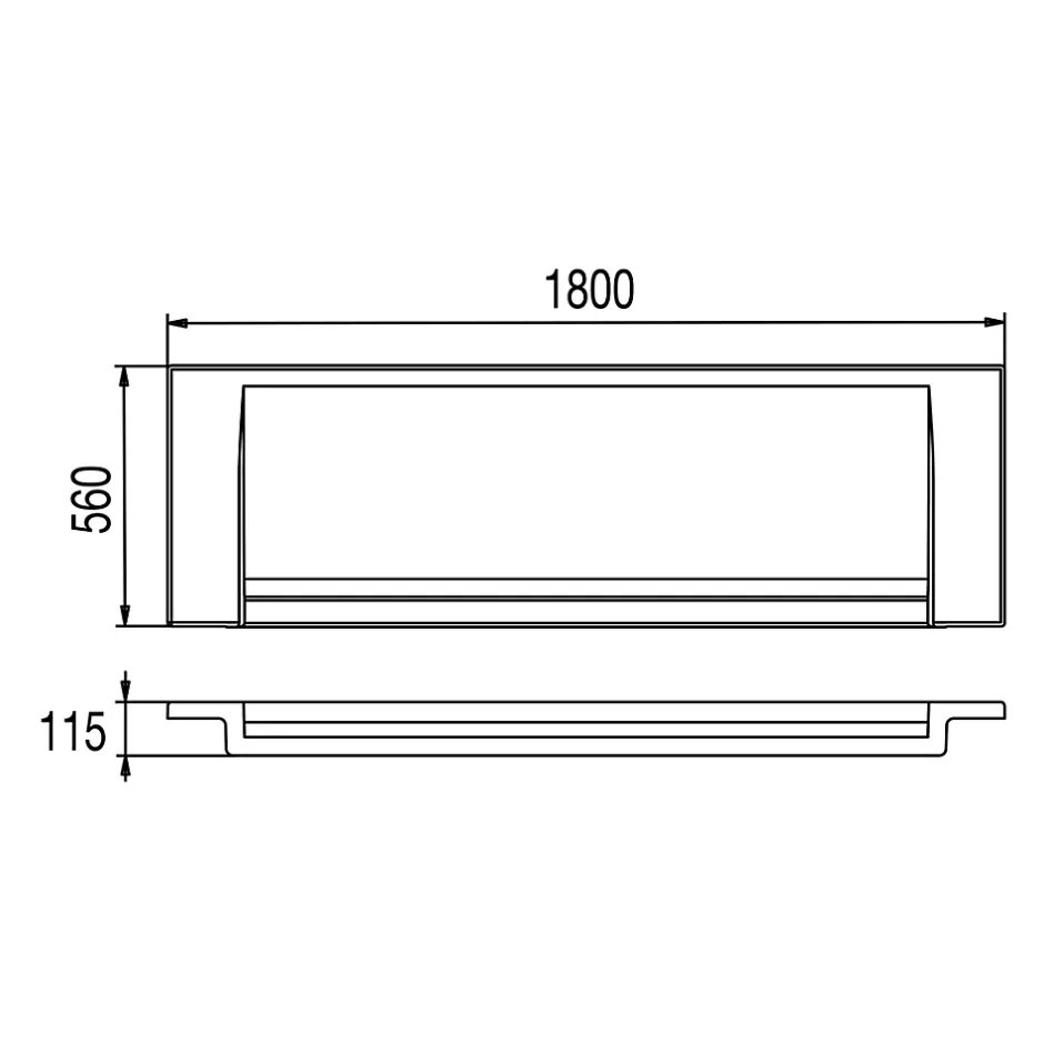 Valentin Tablier de baignoire frontal blanc pour baignoire droite L.180 x l.80 cm,* Tablier Et Habillage De Baignoire