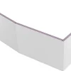 Jacob Delafon Tablier de baignoire frontal et latéral 160 cm blanc brillant