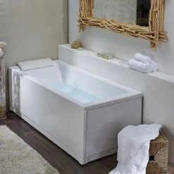 Valentin Tablier de baignoire latéral pour baignoire droite 170 x 75 cm, blanc,