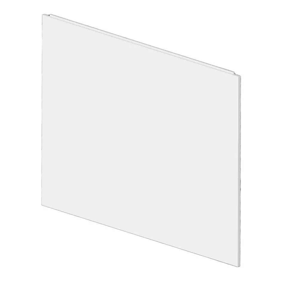 GoodHome Tablier de baignoire latéral Iskar l. 70 cm blanc