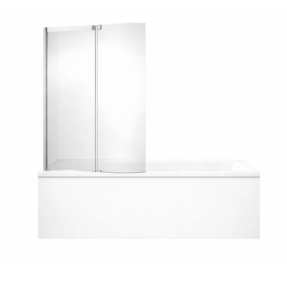Jacob Delafon Tablier frontal baignoire rectangulaire + pare bain, blanc brillant Installation en niche* Tablier Et Habillage De Baignoire