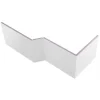 Jacob Delafon Tablier pour baignoire Neo installation en angle blanc mat* Tablier Et Habillage De Baignoire
