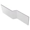Jacob Delafon Tablier pour baignoire Neo installation en niche blanc brillant