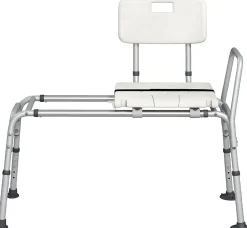 Giantex Tabouret de Douche Coulissant, Banc de Douche Autonomie Hauteur Réglable, Personnes Handicapées Âgées,Charge 160KG* Siège De Douche