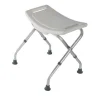 Generique Tabouret de douche, Identités 812031, Chaise de douche, courbé pliant blanc, pliable pour le ranger et le transporter facilement* Siège De Douche