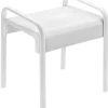 Godonnier Tabouret de douche structure alu, assise en polymère L. 52,6 x P.46,1 x H.58 cm* Siège De Douche