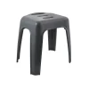 Spirella Tabouret grand siège de douche HOCKER Gris Max 130kg* Siège De Douche