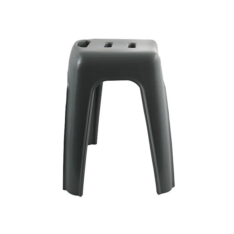 Spirella Tabouret grand siège de douche HOCKER Gris Max 130kg* Siège De Douche