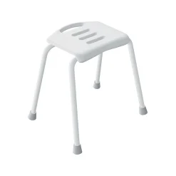 Spirella Tabouret Salle de bain Inoxydable Blanc* Siège De Douche